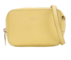 Camera Bag, Leather, Yellow, TVJ253PCL9, S, 1*